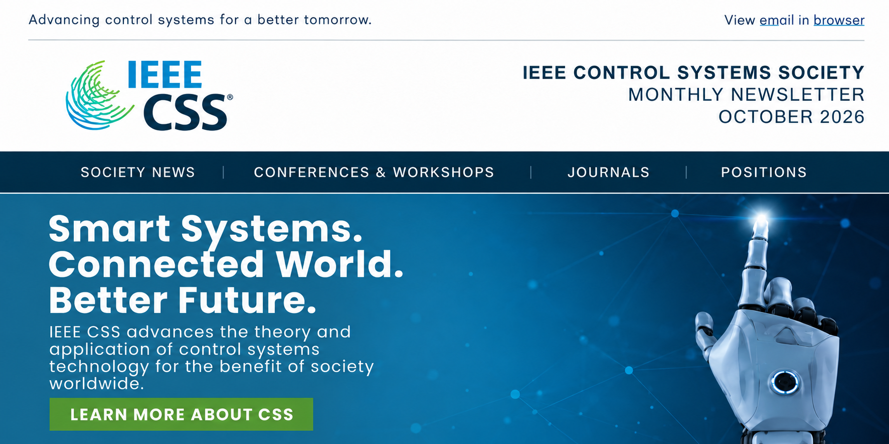 IEEE CSS Newsletter October 2026